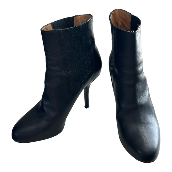 Vince Women's Kelly Black Stiletto Platform Boots Size 8 M - Picture 4 of 12